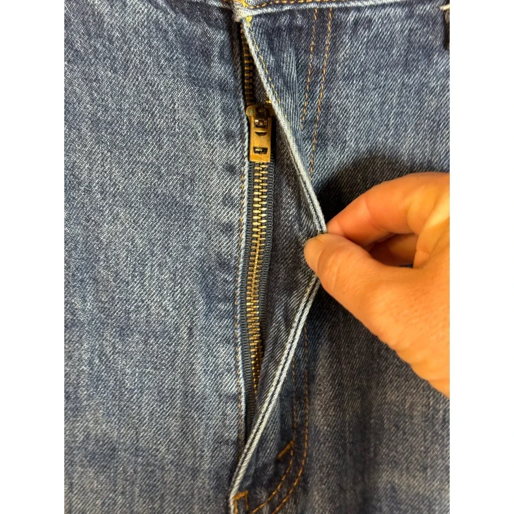 Levis 550 Relaxed Fit Tapered Leg Blue Denim Jeans Mens 38x36 Medium Wash